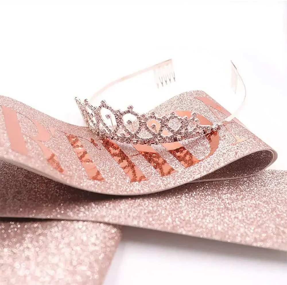 มงกุฎราชินีสำหรับวันเกิดเด็กผู - Birthday Sash Glitter บทวิจารณ์และราคา