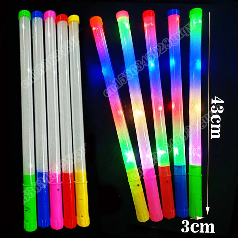 10/60 Pcs กระพริบ GLOW Sticks  - Cotton Candy Cone บทวิจารณ์และราคา