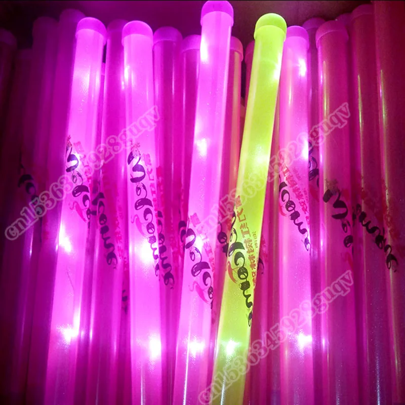 10/60 Pcs กระพริบ GLOW Sticks  - Cotton Candy Cone บทวิจารณ์และราคา